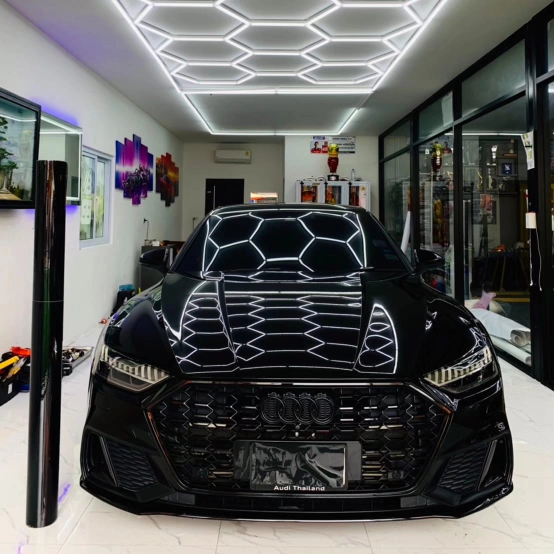 Another angle of Audi luxury car